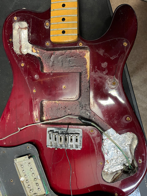 Fender Telecaster Deluxe Wine Red 1975-1978