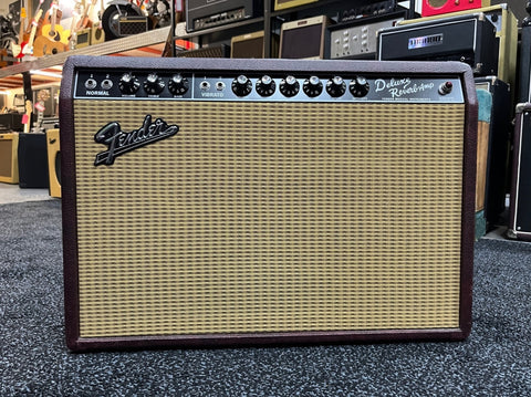 Fender FSR `65 Deluxe Reverb "Bordeaux Blues" Wine AB763 Limited 2012