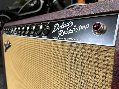 Fender FSR `65 Deluxe Reverb "Bordeaux Blues" Wine AB763 Limited 2012