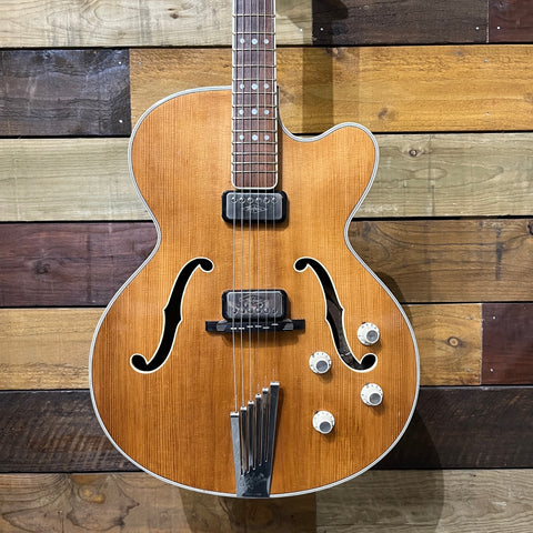 Hofner President E2 Thinline Blonde 1962