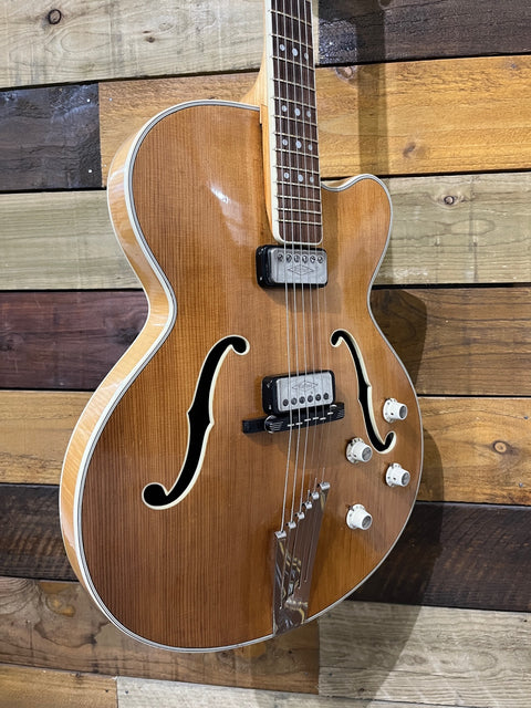 Hofner President E2 Thinline Blonde 1962