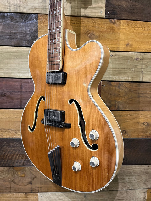 Hofner President E2 Thinline Blonde 1962