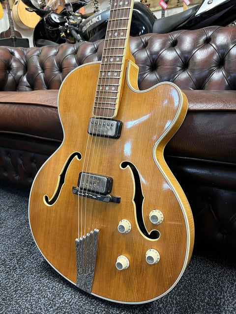 Hofner President E2 Thinline Blonde 1962