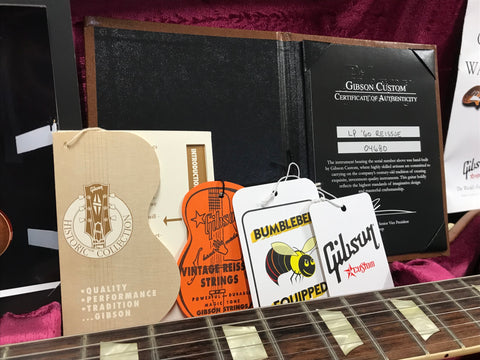 Gibson Les Paul 1960 Custom Shop Historic R0  Flame Top Left Hand