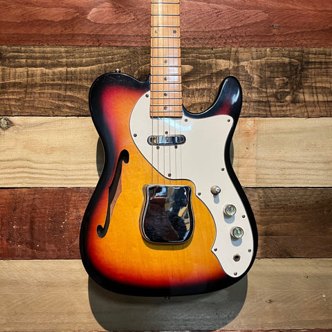 Artist "Thinline" Sunburst Made In Japan 1970's