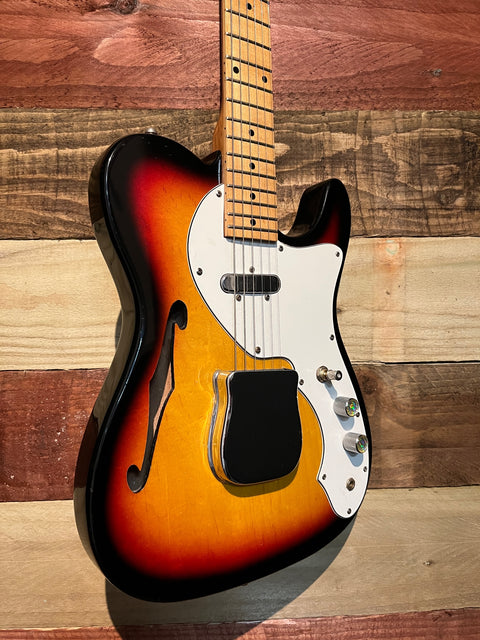 Artist "Thinline" Sunburst Made In Japan 1970's