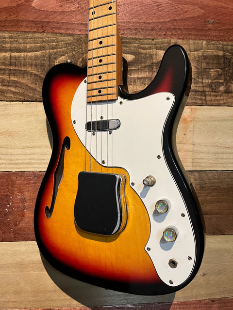Artist "Thinline" Sunburst Made In Japan 1970's