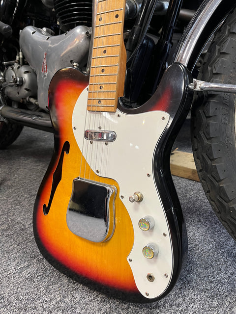 Artist "Thinline" Sunburst Made In Japan 1970's