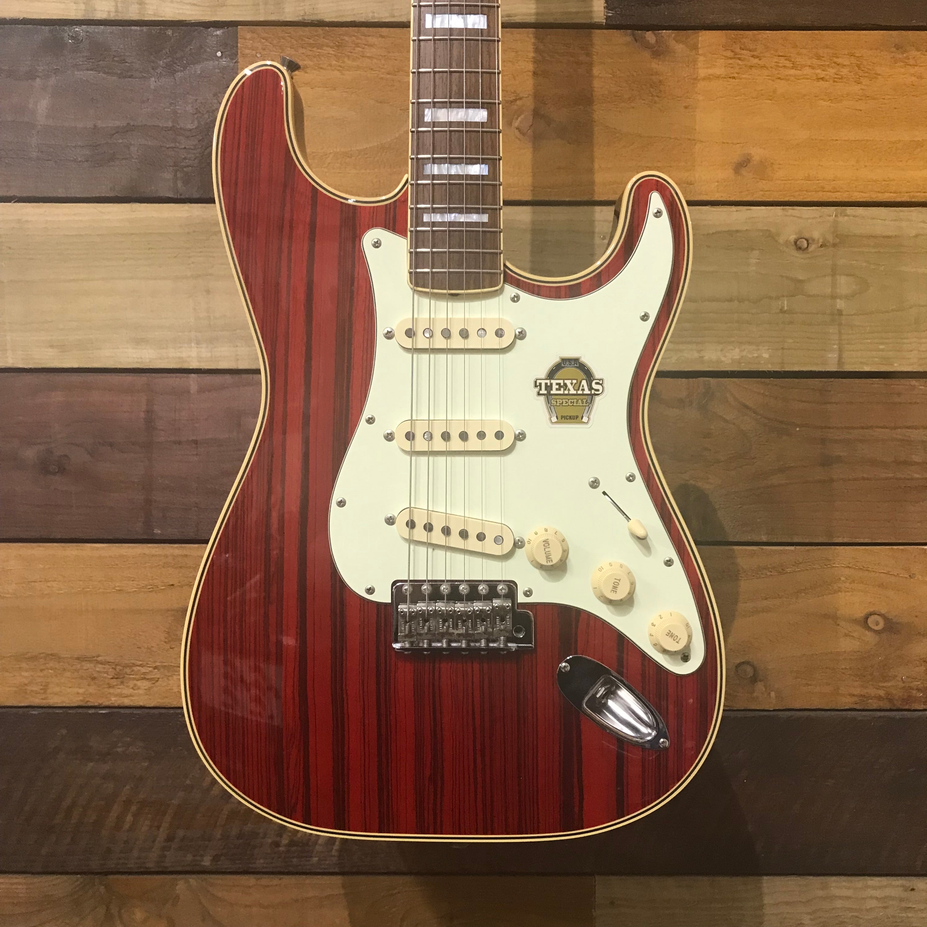 Fender MIJ ST68-HO '68 Reissue Stratocaster Trans Red 2002 RARE
