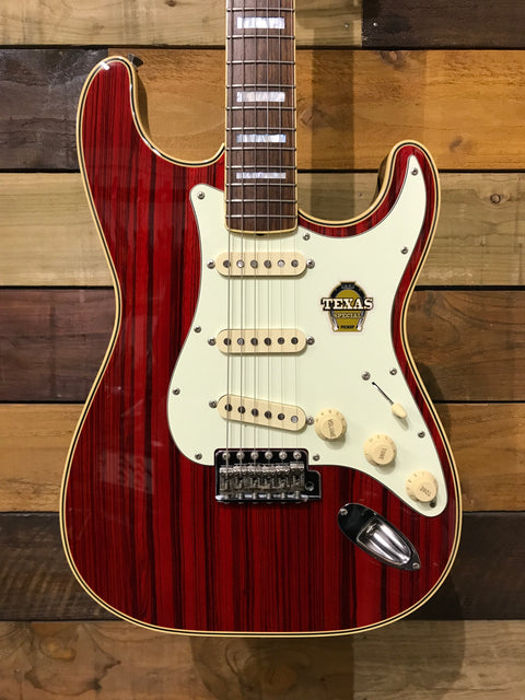 Fender MIJ ST68-HO '68 Reissue Stratocaster Trans Red 2002 RARE!