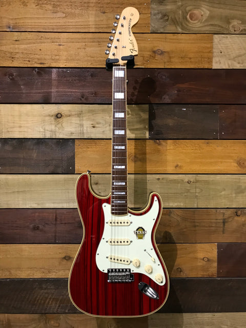 Fender MIJ ST68-HO '68 Reissue Stratocaster Trans Red 2002 RARE!