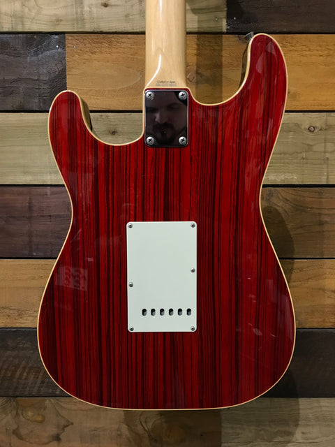 Fender MIJ ST68-HO '68 Reissue Stratocaster Trans Red 2002 RARE!