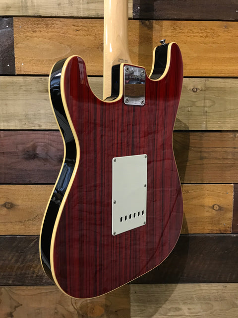 Fender MIJ ST68-HO '68 Reissue Stratocaster Trans Red 2002 RARE!