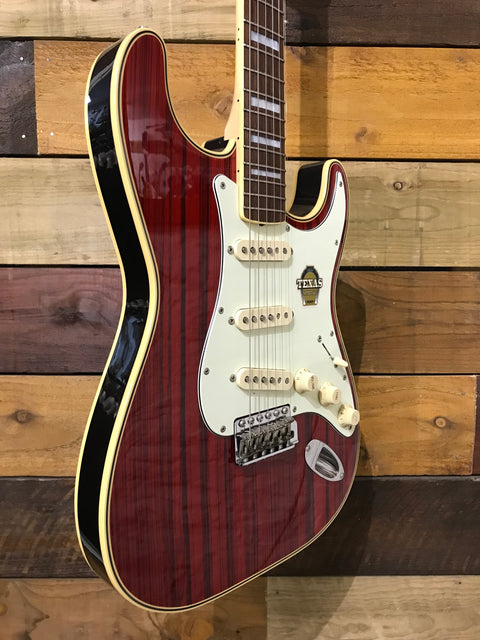 Fender MIJ ST68-HO '68 Reissue Stratocaster Trans Red 2002 RARE!