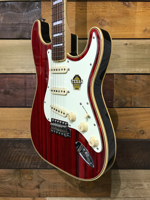 Fender MIJ ST68-HO '68 Reissue Stratocaster Trans Red 2002 RARE!