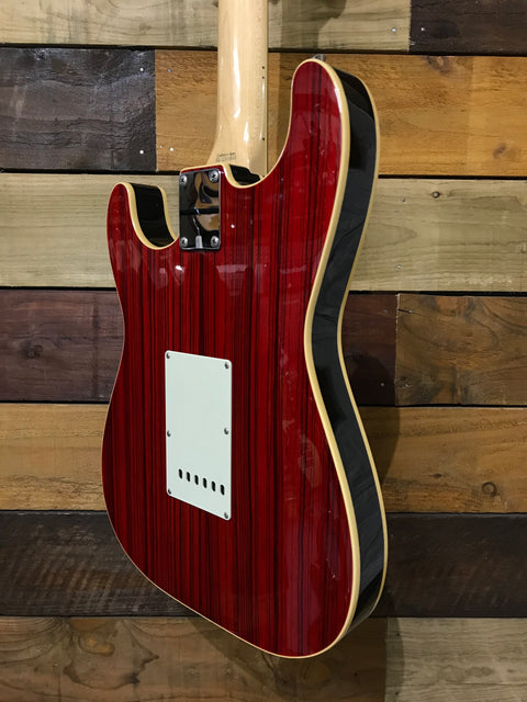Fender MIJ ST68-HO '68 Reissue Stratocaster Trans Red 2002 RARE!
