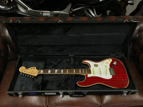 Fender MIJ ST68-HO '68 Reissue Stratocaster Trans Red 2002 RARE!