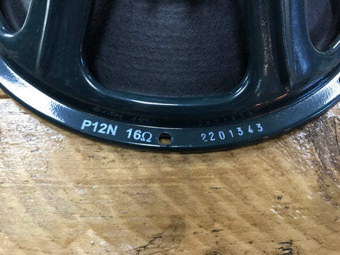 Jensen P12N 'No Bell' 12" 50-watt 16-ohm