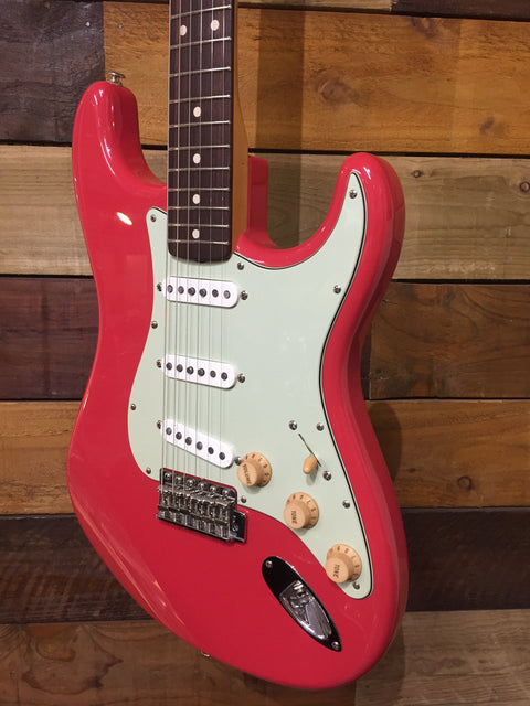 Fender 59 Stratocaster Custom Shop NOS Fiesta Red Rosewood board 2016