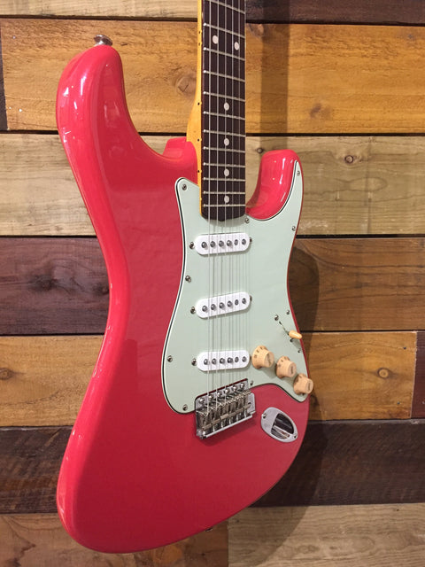 Fender 59 Stratocaster Custom Shop NOS Fiesta Red Rosewood board 2016