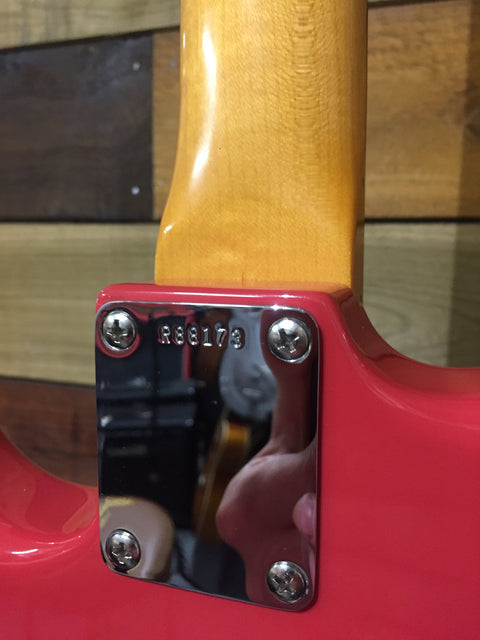 Fender 59 Stratocaster Custom Shop NOS Fiesta Red Rosewood board 2016