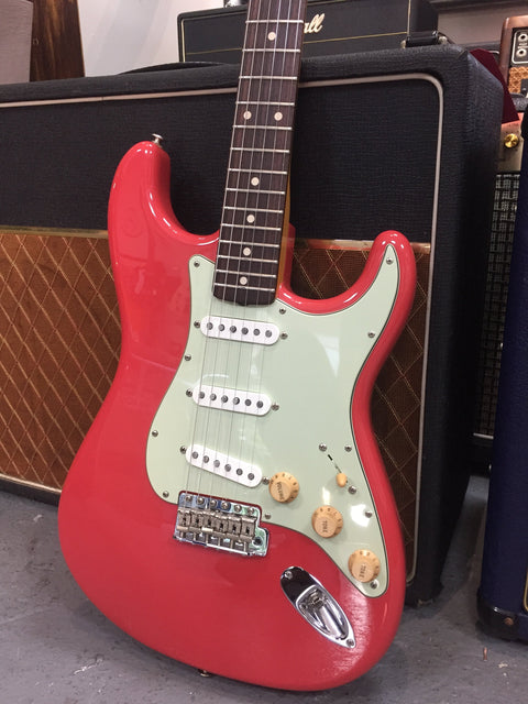 Fender 59 Stratocaster Custom Shop NOS Fiesta Red Rosewood board 2016