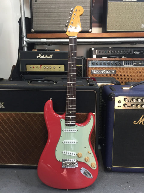 Fender 59 Stratocaster Custom Shop NOS Fiesta Red Rosewood board 2016