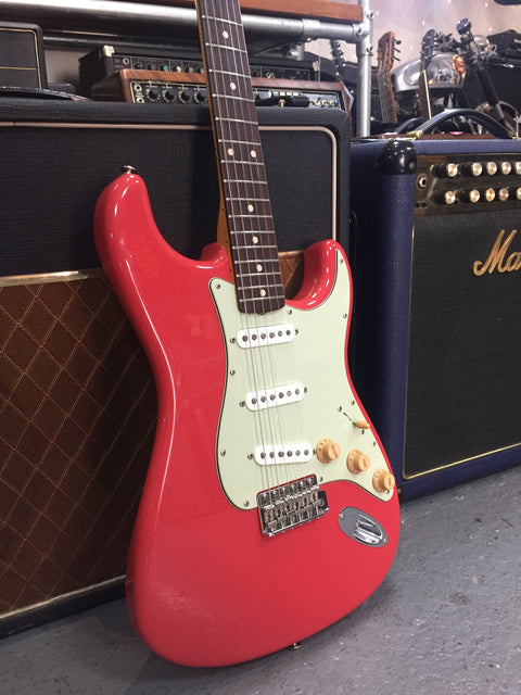 Fender 59 Stratocaster Custom Shop NOS Fiesta Red Rosewood board 2016