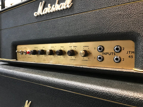 Marshall JTM-45 Head 1965 & Custom 2x12" Cab "Clapton Spec!"
