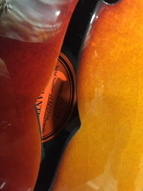 Gibson ES-339 Sunburst 2016