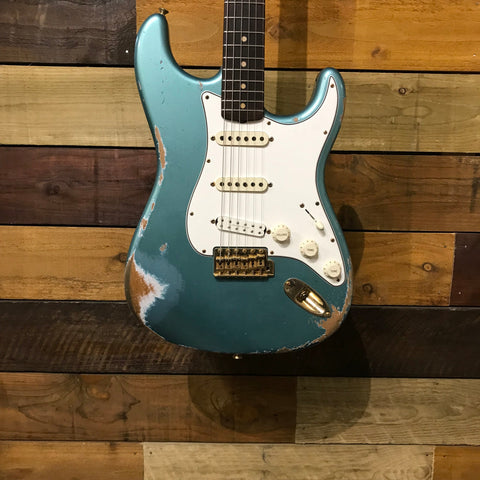 Fender Custom Shop 61 Stratocaster Teal Heavy Relic 2021