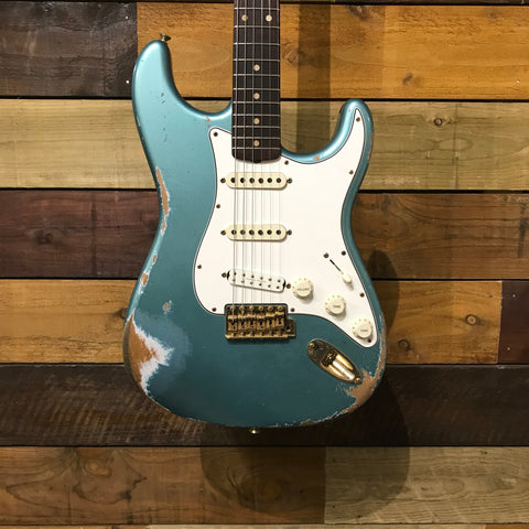 Fender Custom Shop 61 Stratocaster Teal Heavy Relic 2021