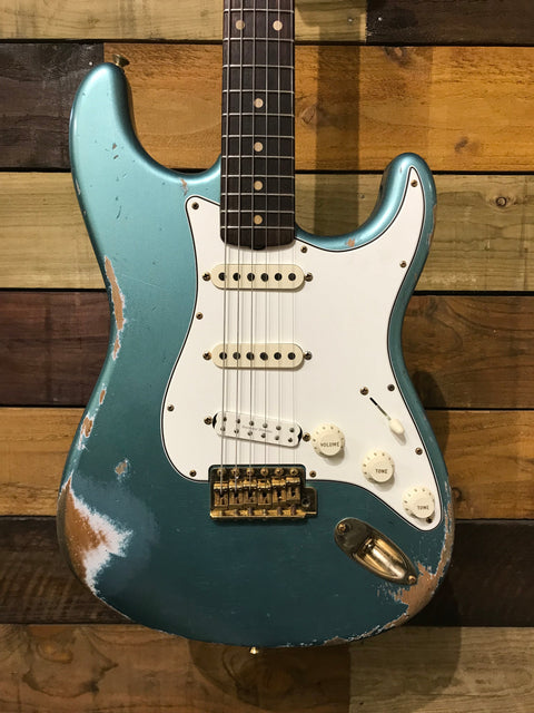 Fender Custom Shop 61 Stratocaster Teal Heavy Relic 2021