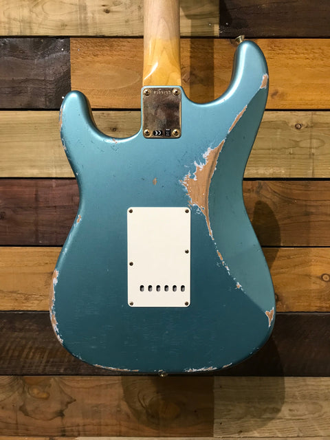 Fender Custom Shop 61 Stratocaster Teal Heavy Relic 2021