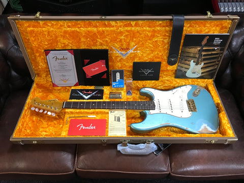 Fender Custom Shop 61 Stratocaster Teal Heavy Relic 2021