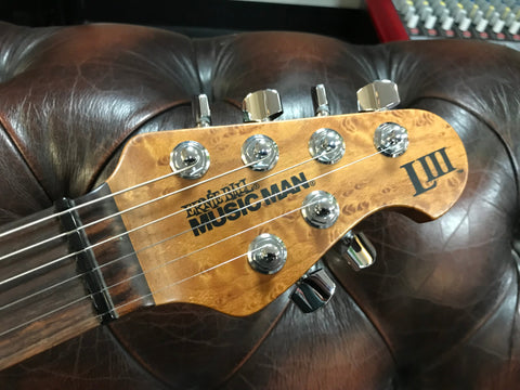 Music Man Luke III HH Ocean Blue Metallic Mint! 2021