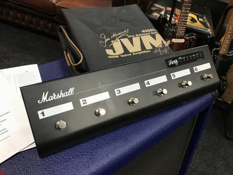 Marshall Limited Edition JVM 410JSB and 1960AJSB Joe Satriani Blue Half Stack