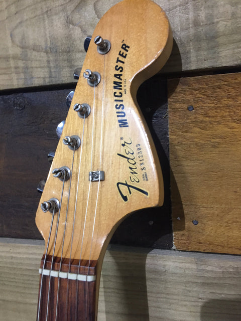 Fender Musicmaster Black 1978