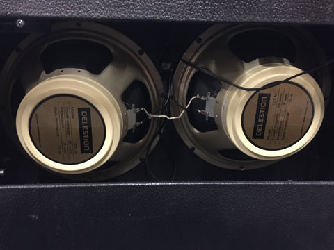Fender Twin Amp Celestion G12M Cream Back Speakers 2004