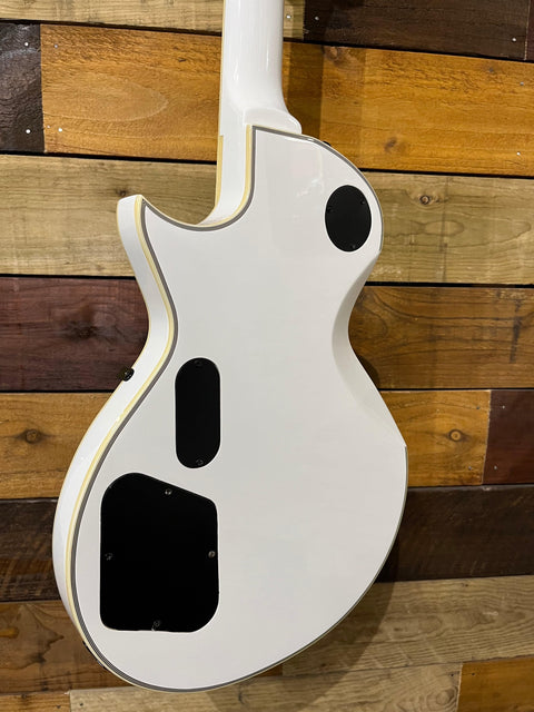 ESP LTD Iron Cross Sow White With ESP Case 2015