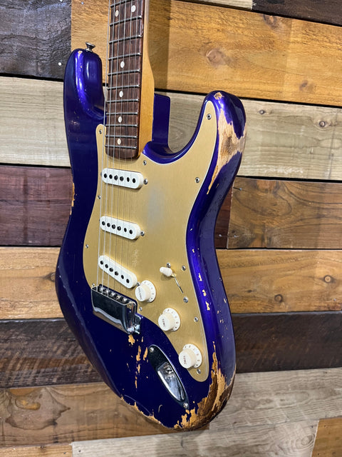 Fender Custom Shop 59 Stratocaster Deep Purple Metallic Heavy Relic 2019
