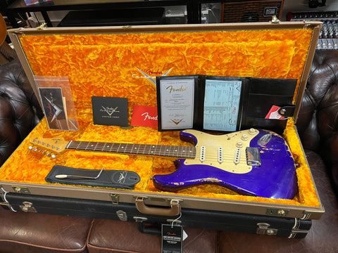 Fender Custom Shop 59 Stratocaster Deep Purple Metallic Heavy Relic 2019