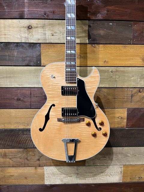 Gibson ES-175NA Natural AAA Flame Maple Memphis 2016 MINT!