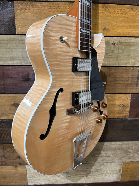 Gibson ES-175NA Natural AAA Flame Maple Memphis 2016 MINT!