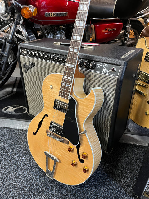 Gibson ES-175NA Natural AAA Flame Maple Memphis 2016 MINT!
