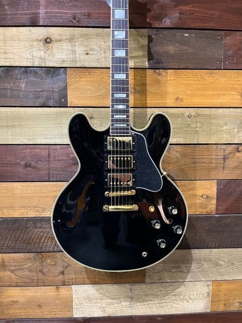 Gibson ES-355"Black Beauty" Limited Edition Memphis Factory 2017 MINT!
