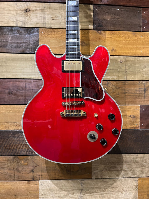 Gibson BB King Lucille Cherry Red 2016 MINT!