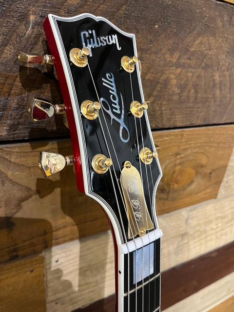 Gibson BB King Lucille Cherry Red 2016 MINT!