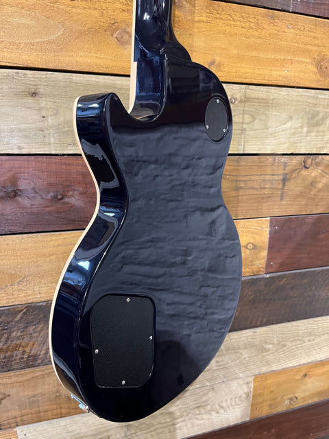 Gibson Les Paul Traditional Ocean Blue Flame Top 2015