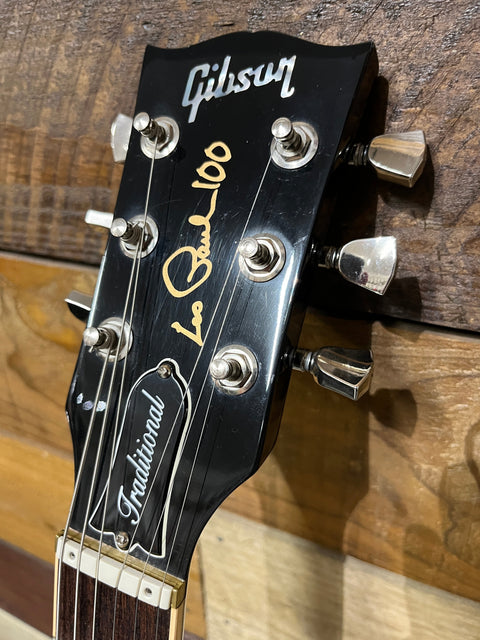 Gibson Les Paul Traditional Ocean Blue Flame Top 2015